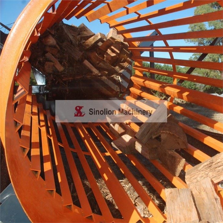 Rotary Screen For Screening Sawdust